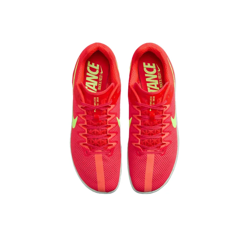 Nike Zoom Rival Distance Bright Crimson Barely Volt Lime Blast Washed Coral-3
