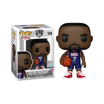 Funko Pop! Basketball Nba Brooklyn Nets Kevin Durant City Edition Jersey Figure #134