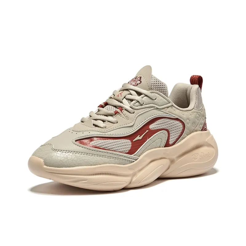 Erke Wear-resistant And Lightweight Low-Top Casual Shoes Women's Light Linen Battlefield Goddess-2