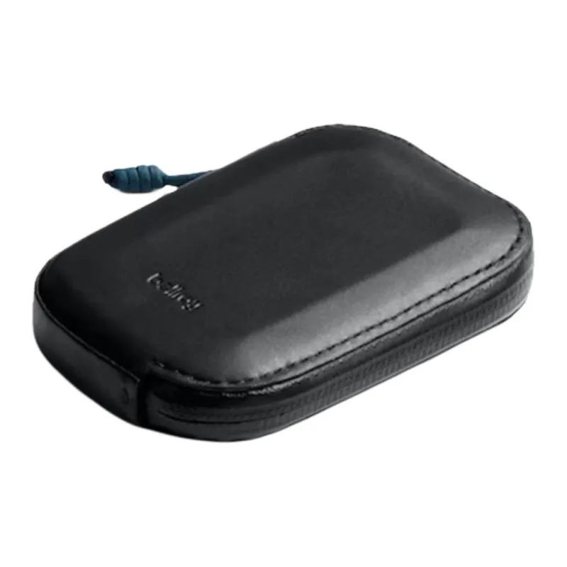 BELLROY Leather Card Holder Men's Chen Xuan Black/Maple Leaf Brown-1