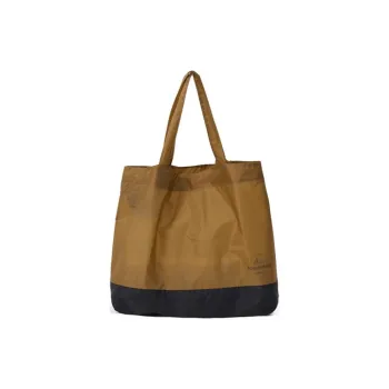 NATUREHIKE Nylon Tote Bag, Shopping Bag, Shoulder Bag, Handbag Regular Unisex Brown