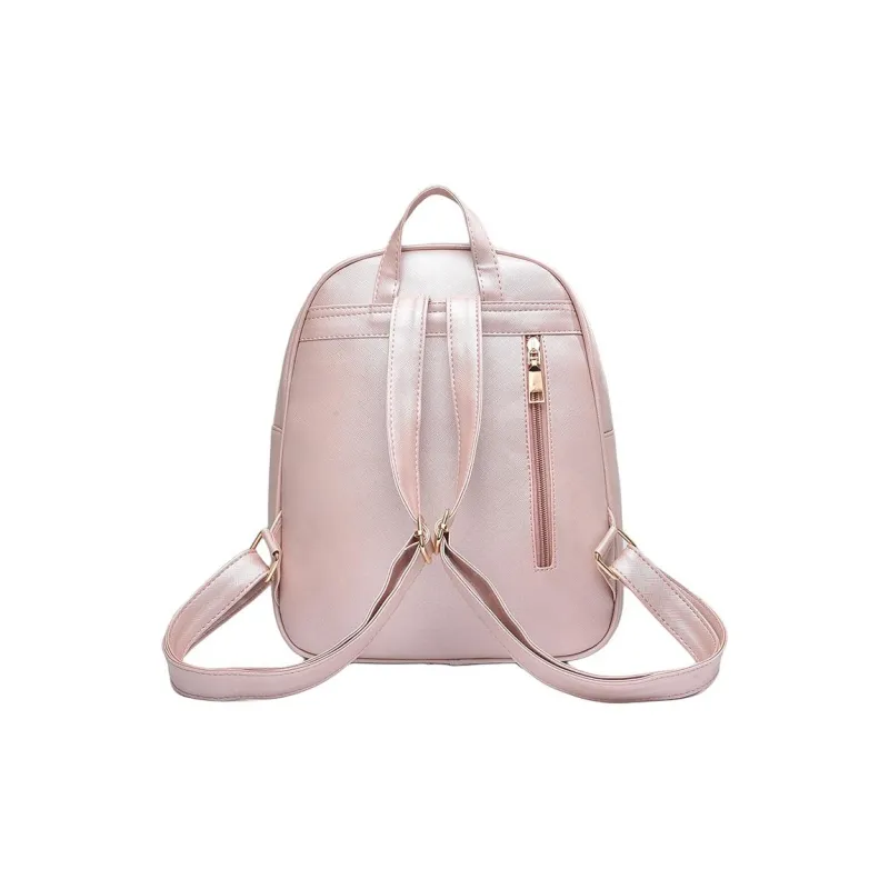 Weymond Artificial Leather Backpack Regular Women's Multicolor-11