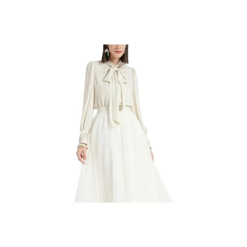 BESIONIA SS24 Shirt Women's Light Gold-3