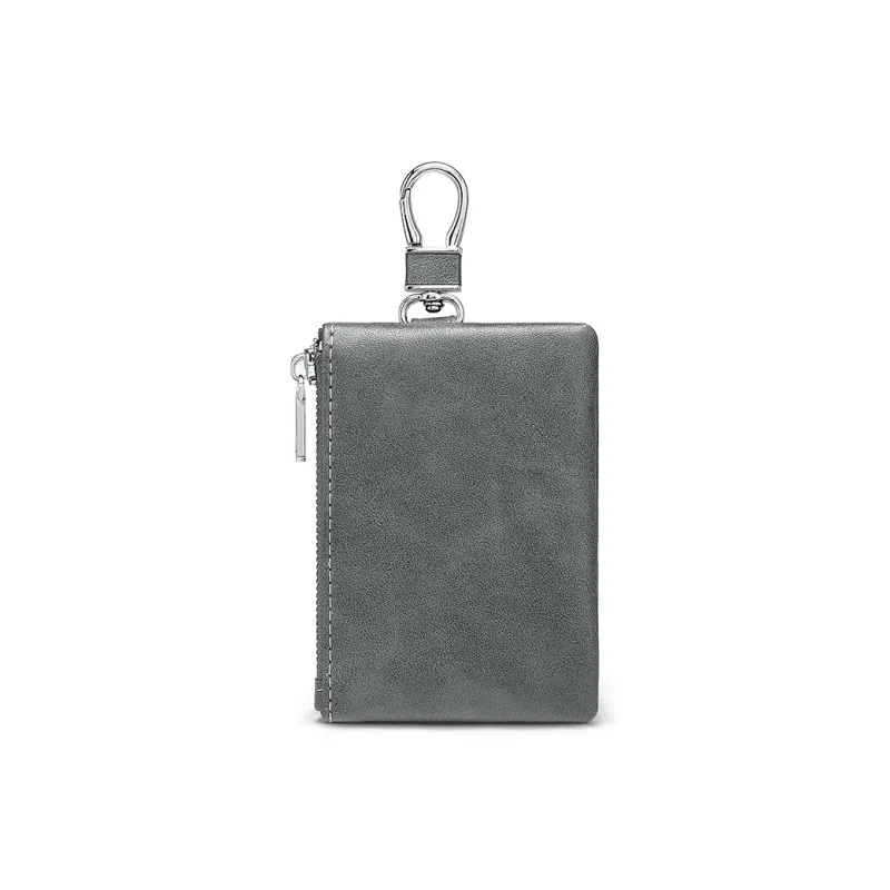MashaLanti Synthetic Leather Versatile Zipper Coin Purse Key Pouch Regular Men's Multicolor-11