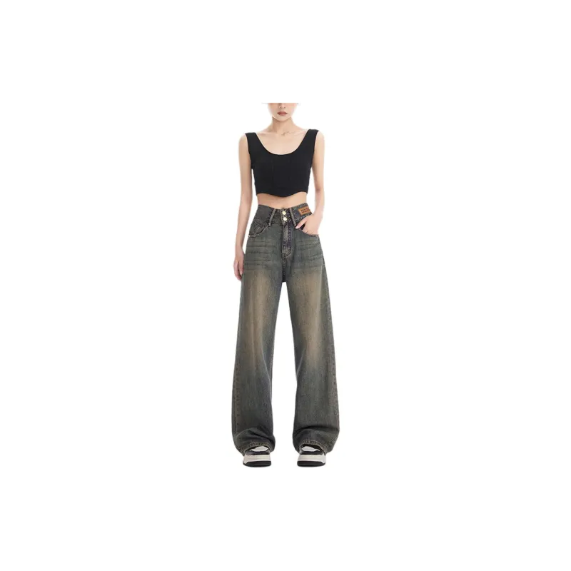 Weixi Jeans Women's Washed Color-4