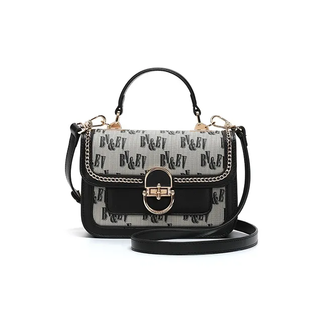 BETTINA VIVIAN PU Handbag Crossbody Bag Regular Women's Black-1