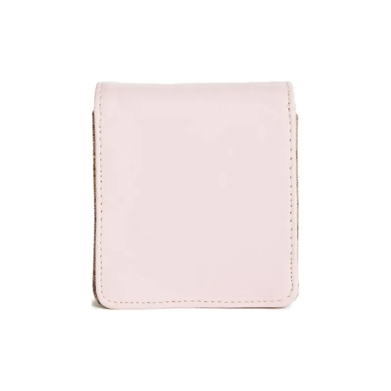 GUESS Artificial Leather Shoulder Bag Crossbody Bag Mini Women's Pink With Light Brown Accents-1