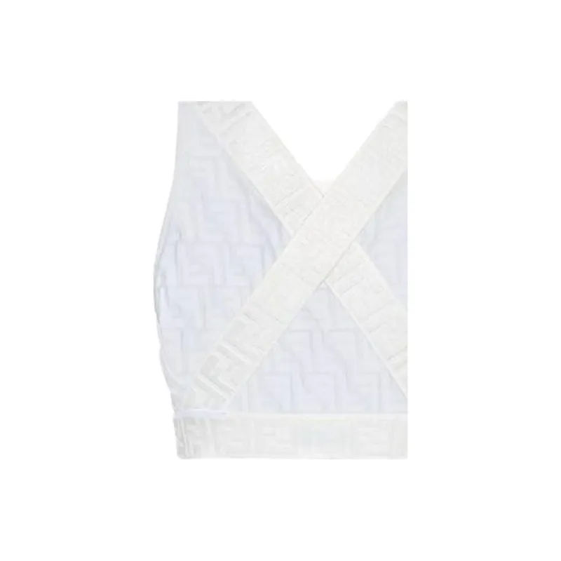 FENDI Tank Tops Women's White-8