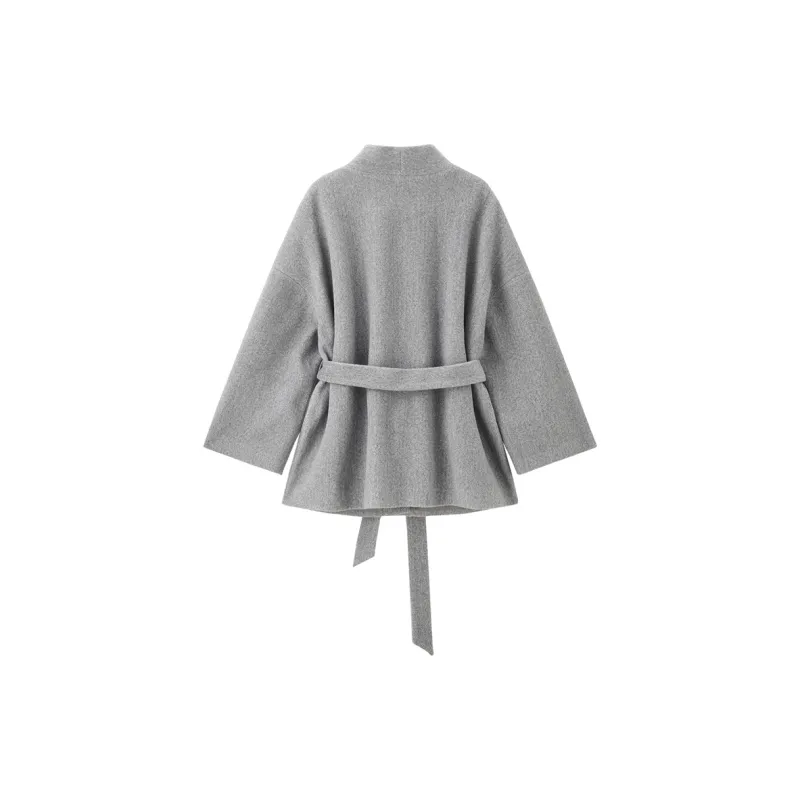 UNIQLO Coats Women's Heather Gray-1