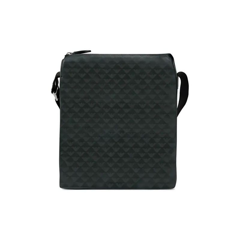 EMPORIO ARMANI Cow Leather Messenger Bag, Shoulder Bag, Crossbody Bag Men's Jasper-2
