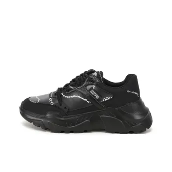 VERSACE JEANS COUTURE Speedtrack Low Top Casual Shoes Men's Black
