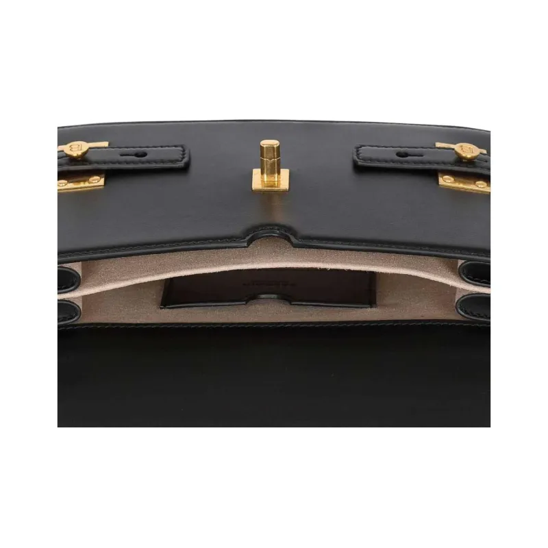 BALMAIN B Buzz 24 Logo Detailed Shoulder Bag-4