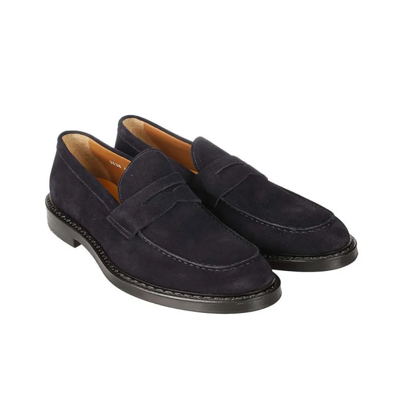 DOUCAL'S Loafers Men's Dark Blue-4