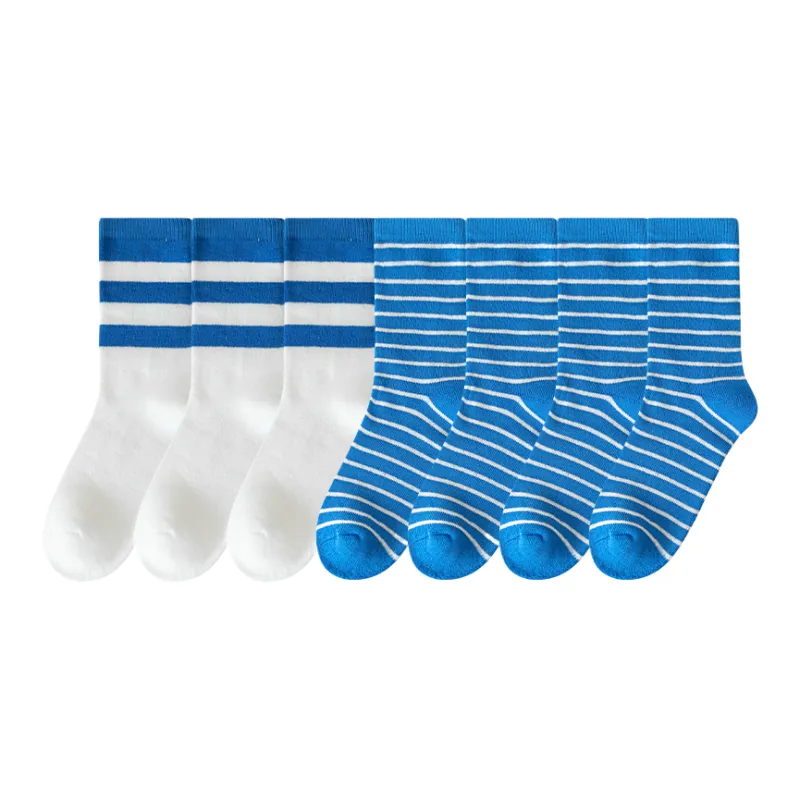 Lan Miao Mid Calf Socks Women's 7 Pack-8