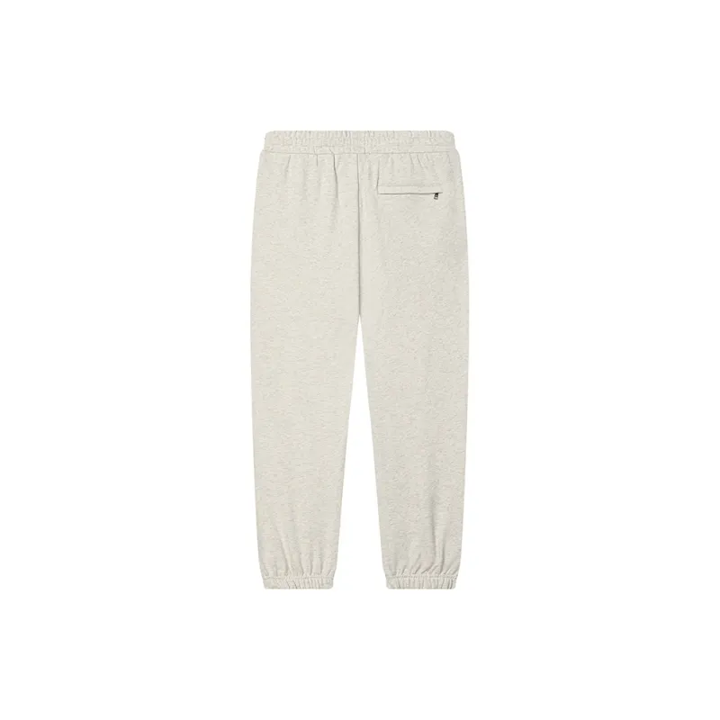 FILA Knitted Sports Pants Men's Light Khaki Heather Gray-1
