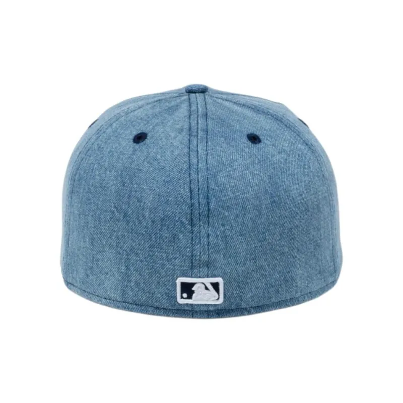 New Era Denim Baseball Caps Unisex Blue-2