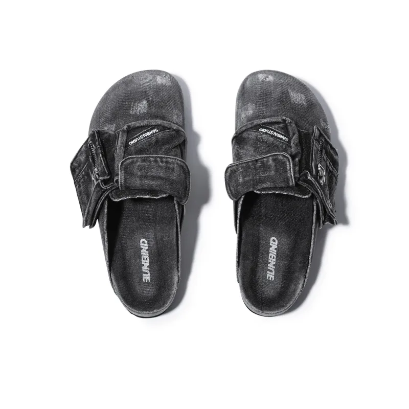 SANBAI STUDIO Wrap toe Slippers Unisex-1