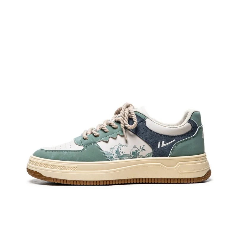 M.M Party Slip Resistant Cushioning Balance Low Top Skateboard Shoes Men's-0