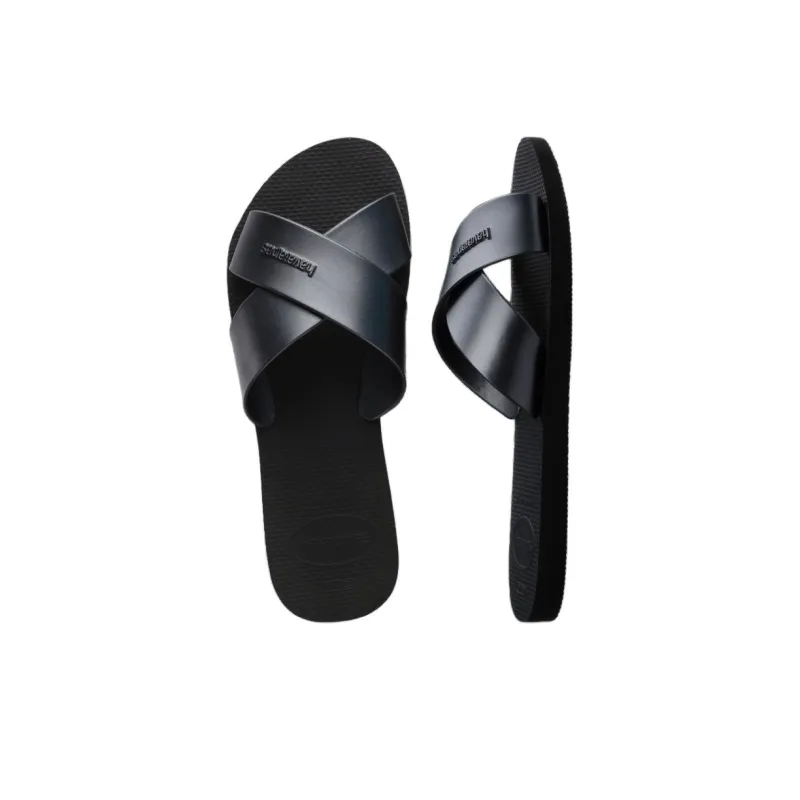 Havaianas Slide Slippers Women's Black-5
