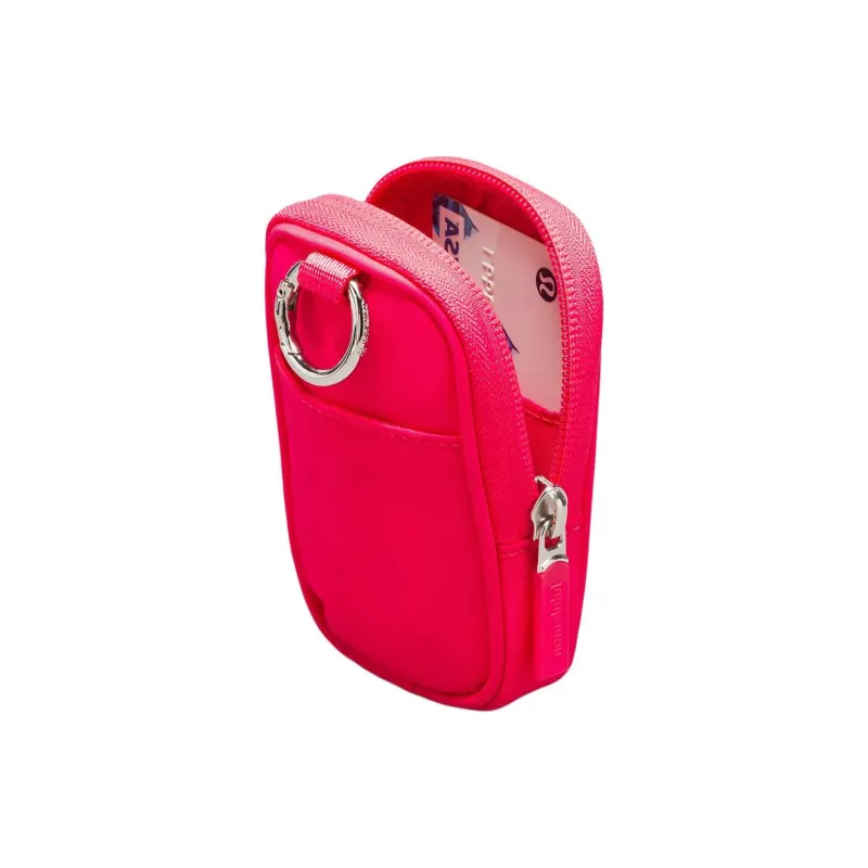 Lululemon Polyester, Nylon Key Pouch Regular Women's Glaze Pink Red-2