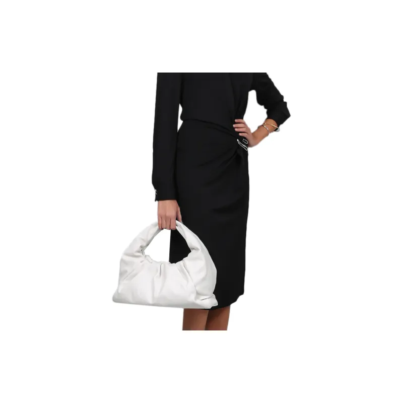 Bottega Veneta Gathered Open Top Shoulder Bag-6