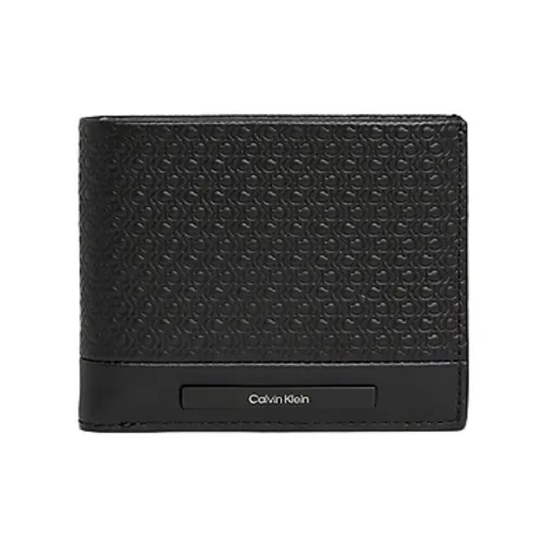 CALVIN KLEIN Leather Wallet Men's Black
