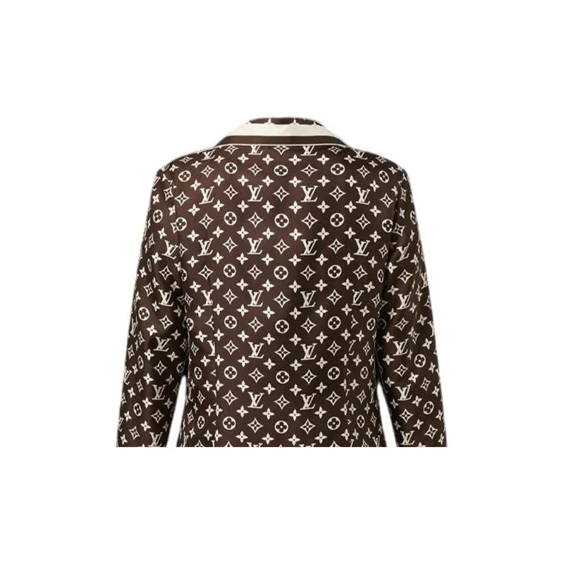LOUIS VUITTON FW22 Shirt Women's Brown-3