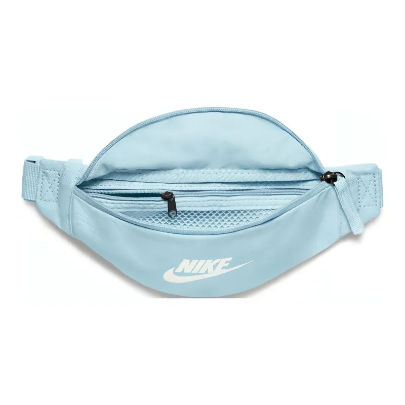 Nike Heritage Polyester Crossbody Fanny Pack Regular Unisex Light Blue-3