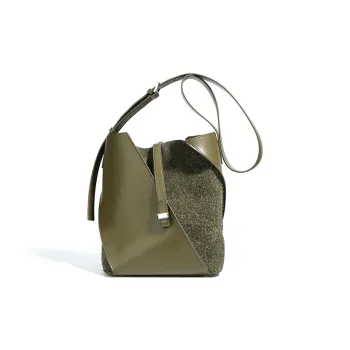 FAIRWHALE Anti velvet Cowhide Shoulder Bag Regular Women's Multicolor