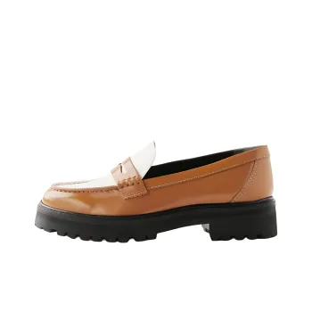 REFORMATION Agathea Loafers 3.5cm Women's Brown