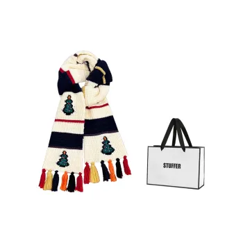 STUFFER Yarn Knit Scarves Unisex