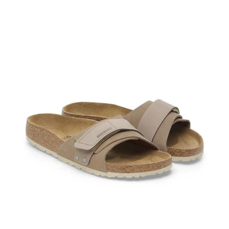 Birkenstock EVA Abrasion-Resistant Slide Slippers Women's Taupe Regular-2
