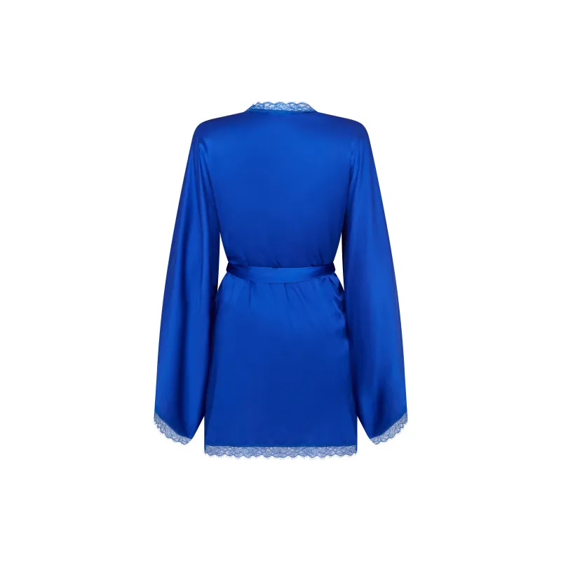 Agent Provocateur Pajama Robe Women's Dark Blue-1