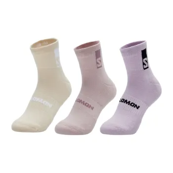 SALOMON EVERYDAY ANKLE Mid Calf Socks Unisex 3 Pack