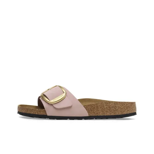 Birkenstock Madrid Big Buckle EVA Abrasion-Resistant Slide Slippers Women's Pink