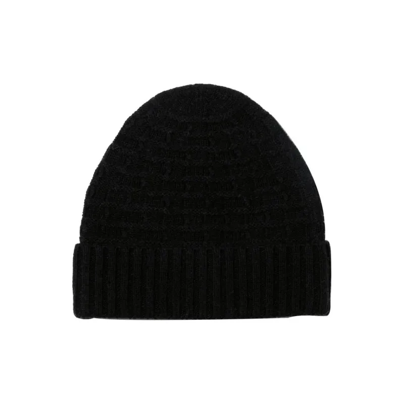 H YXIANG 100% Wool Beanies Men's-2