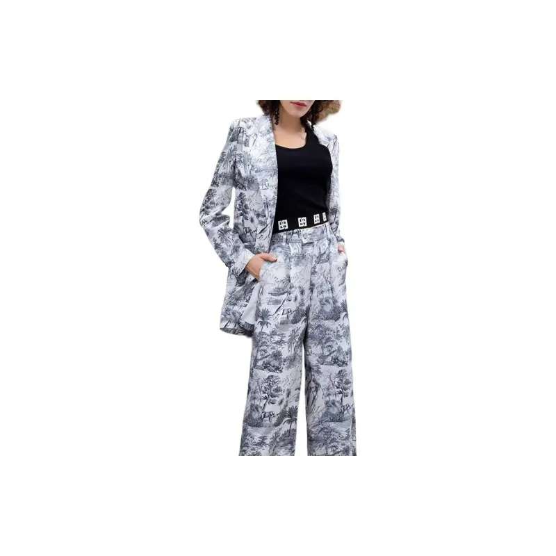 BESIONIA SS23 Business Suits Coats Women's White-3