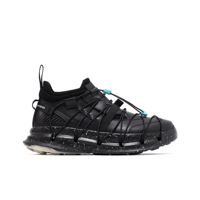 CARBONSTAR SHELL Armor Series Cushioning Coverage Support Low Top Sprint Running Shoes Unisex Black-1