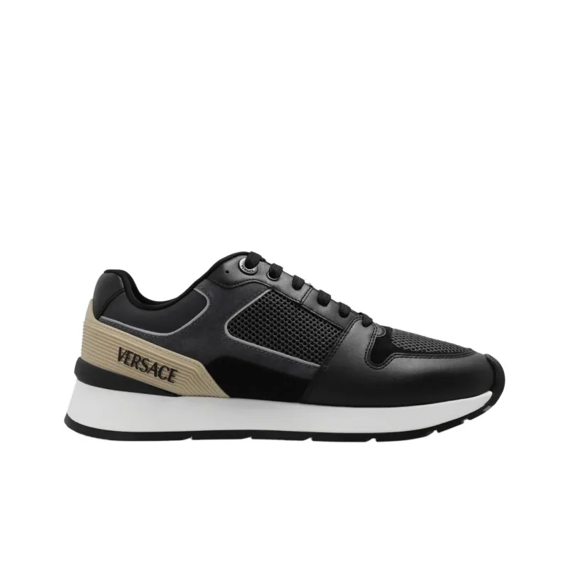 FANSIZHE Low Top Casual Shoes Men's Black-1