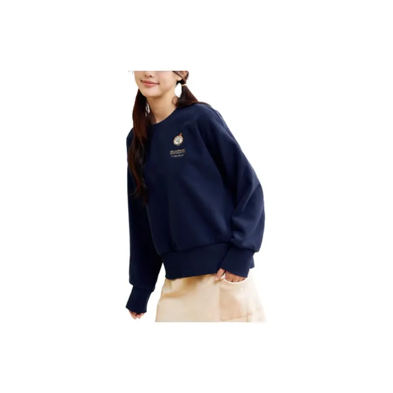 361° x XIAOLIUYA,LIANMINGKUAN Sweatshirt Women's Serene Dark Blue-2