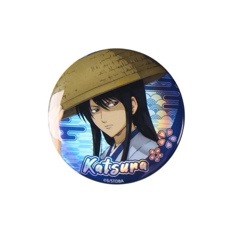 BOOM COMIC Gintama Carved Badge Gintoki Sakata Toushirou Hijikata Official Store Badges-6