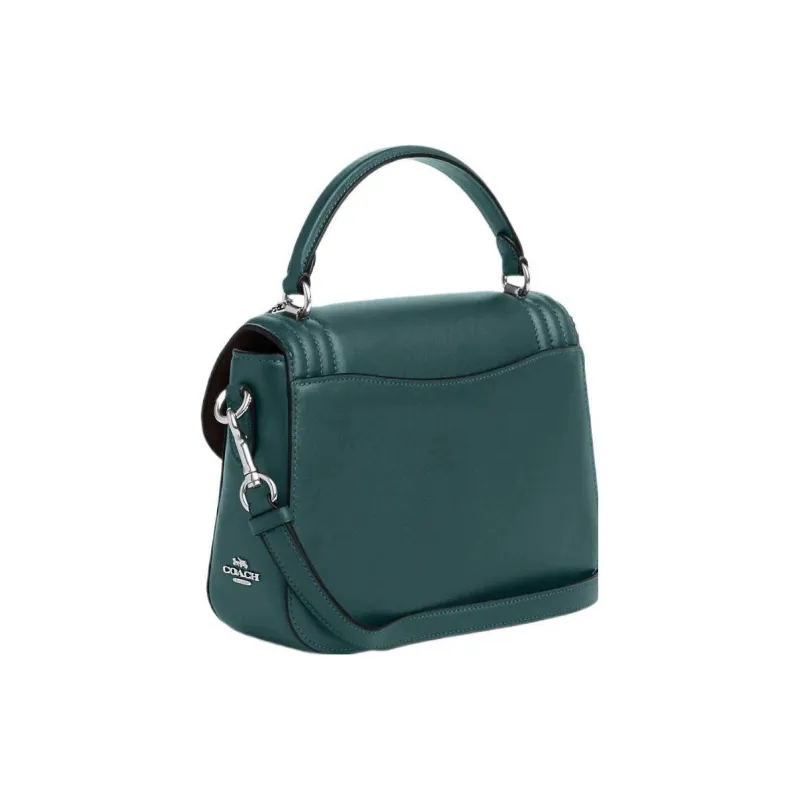 COACH Marlie Leather Handbag Shoulder Bag Crossbody Bag Medium Size Women's Ivy Color-1