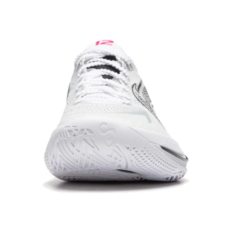 LINING Speed Of Sound 12 V2 Basketball Shoes Men Low Top Standard White-4