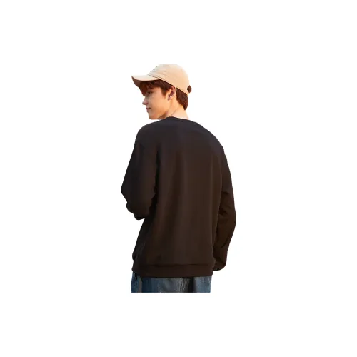 Tonlion Sweatshirts Men Black