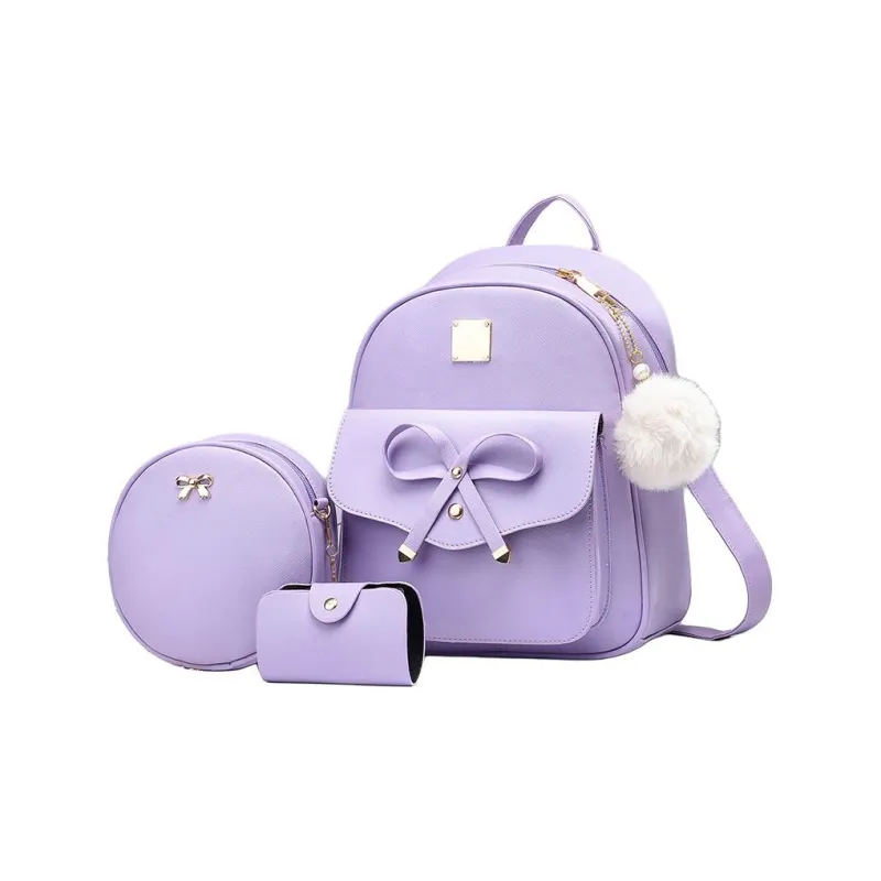 Weymond Artificial Leather Backpack Regular Women's Multicolor-0
