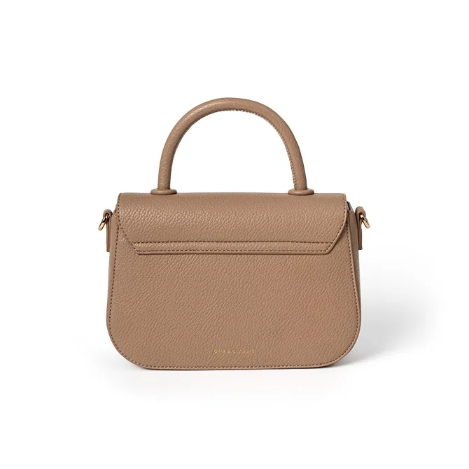 OMI Synthetic Leather Handbag Regular Women's Black/Tan/Pink/Ecru-7