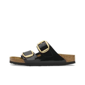 Birkenstock Arizona Big Buckle EVA Odor-Resistant Slide Slippers Women's Pitch Black Regular