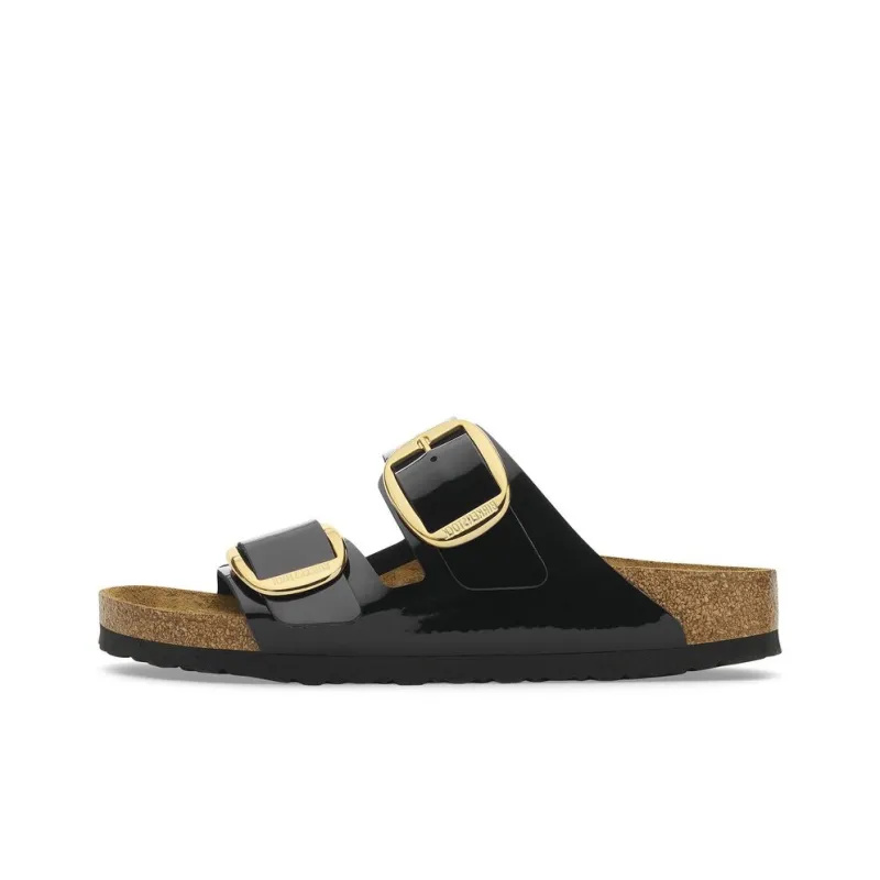 Birkenstock Arizona Big Buckle EVA Odor-Resistant Slide Slippers Women's Pitch Black Regular-0