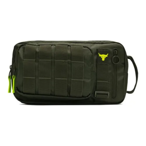 Under Armour Polyester Shoulder Bag Crossbody Bag Fanny Pack Men's Green