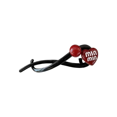 Water Jade Acrylic Hair Clips Women's